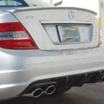 Πίσω προφυλακτήρας για Mercedes C-class W204 (2011+) - AMG look