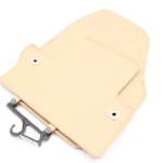 Λαστιχένια πατάκια για Volvo S60 / V60 / XC60 (2008+) - μπεζ - 4τμχ.