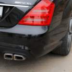 Πίσω προφυλακτήρας για Mercedes W221 S-class  (2005-2011) - AMG με μπούκες