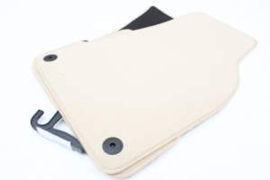 Πατάκια μοκέτα για AUDI A6 C6 (2006+) – μπεζ – 4τμχ.