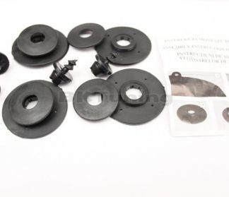 Λαστιχένια πατάκια Rezaw Plast για Citroen Spacetourer (2016+) / Peugeot Traveller (2016+) / Toyota Proace Verso II (2016+) / Opel Zafira Life (2019+) Μπροστά- τύπου σκαφάκι - 1τμχ.