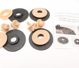 Λαστιχένια πατάκια Rezaw Plast BMW σειρά 3 E93 (2007-2013) - τύπου σκαφάκι - μπεζ - 4τμχ.