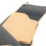 Πατάκια μοκέτα για BMW σειρά 5 E60 (2003-2010) - μπεζ - 4τμχ.