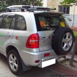 Αεροτομή οροφής για Toyota RAV4 (2001-2007) – μαύρη γυαλιστερή