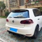 Αεροτομή οροφής για Volkswagen Golf 6 (2008-2013) - μαύρη γυαλιστερή