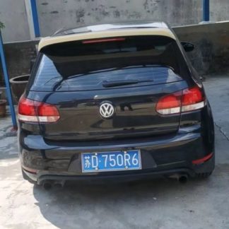 Αεροτομή οροφής για Volkswagen Golf 6 (2008-2013) - GTI OSR Style - μαύρη γυαλιστερή
