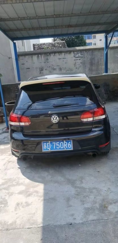 Αεροτομή οροφής για Volkswagen Golf 6 (2008-2013) - GTI OSR Style - μαύρη γυαλιστερή