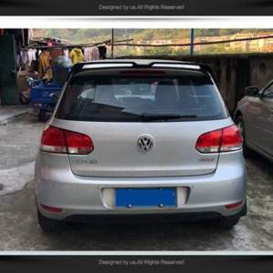 Αεροτομή οροφής για Volkswagen Golf 6 (2008-2013) – OTR Style – μαύρη γυαλιστερή