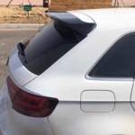 Αεροτομή οροφής για Audi A3 (2014-2020) hatchback- μαύρη γυαλιστερή