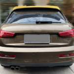 Αεροτομή οροφής για Audi Q3 (2012-2018)- μαύρη γυαλιστερή
