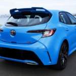 Αεροτομή οροφής για Toyota Corolla hatchback (2018+)- μαύρη γυαλιστερή