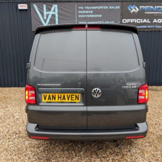 Αεροτομή οροφής για Volkswagen Transporter T6 με διπλή πόρτα (2016+)- μαύρη γυαλιστερή