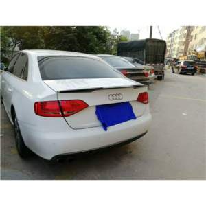 Αεροτομή πορτ μπαγκάζ για Audi A4 B8 (2009-2012) M4 Style – μαύρη γυαλιστερή