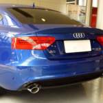 Αεροτομή πορτ μπαγκάζ για Audi A5 8T8 Sportbkack (2009-2016) - μαύρη γυαλιστερή