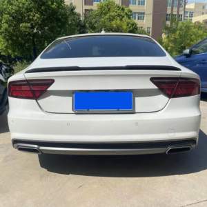 Αεροτομή πορτ μπαγκάζ για Audi A7 (2012-2018) – μαύρη γυαλιστερή