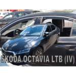 ΑΝΕΜΟΘΡΑΥΣΤΕΣ ΓΙΑ SKODA OCTAVIA IV 5D LTB 2020+ ΣΕΤ ΑΥΤΟΚΙΝΗΤΟΥ ΑΠΟ ΕΥΚΑΜΠΤΟ ΦΙΜΕ ΠΛΑΣΤΙΚΟ HEKO - 4 ΤΕΜ.