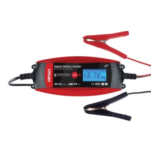 ΦΟΡΤΙΣΤΗΣ ΜΠΑΤΑΡΙΑΣ 2A/4A LCD 6/12V 1.2-120Ah AMiO – 1 ΤΕΜ.