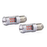PR21/5W 12/24V 1,3/1,7W 6.000k LED 24xSMD3030 CAN-BUS ΚΟΚΚΙΝΟ 18x56mm 2ΤΕΜ.