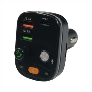 Fm Transmitter ΡL-653 Με Bluetooth, 2 USB Και Οθόνη LCD Μαύρο 1 Τεμάχιο