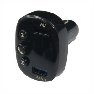 Fm Transmitter ΡL-657 Με Bluetooth, 2 USB Και Οθόνη LCD Μαύρο 1 Τεμάχιο