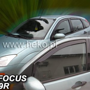 ΑΝΕΜΟΘΡΑΥΣΤΕΣ ΓΙΑ FORD FOCUS MK1 4D/5D 1998-2005 ΖΕΥΓΑΡΙ ΑΠΟ ΕΥΚΑΜΠΤΟ ΦΙΜΕ ΠΛΑΣΤΙΚΟ HEKO – 2 ΤΕΜ.