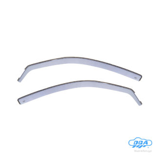 NISSAN MICRA 3D 2002+ ΖΕΥΓΑΡΙ ΜΠΡΟΣΤΙΝΟΙ ΑΝΕΜΟΘΡΑΥΣΤΕΣ ΑΠΟ ΕΥΚΑΜΠΤΟ ΧΥΤΟ ΑΚΡΥΛΙΚΟ ΓΥΑΛΙ (CAST ACRYLIC GLASS) DGA - 2 ΤΕΜ.