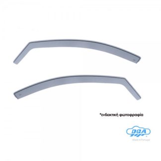 RENAULT CAPTUR 5D 2019+ ΖΕΥΓΑΡΙ ΜΠΡΟΣΤΙΝΟΙ ΑΝΕΜΟΘΡΑΥΣΤΕΣ ΑΠΟ ΕΥΚΑΜΠΤΟ ΧΥΤΟ ΑΚΡΥΛΙΚΟ ΓΥΑΛΙ (CAST ACRYLIC GLASS) DGA - 2 ΤΕΜ.
