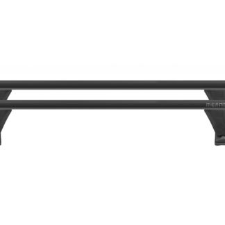 ΜΠΑΡΕΣ ΟΡΟΦΗΣ ΑΛΟΥΜΙΝΙΟΥ DELTA L BLACK 141 cm ROOF RACK ΣΕΤ ΣΕ ΜΑΥΡΟ ΧΡΩΜΑ ΜΕ ΠΡΟΣΤΑΤΕΥΤΙΚΑ ΚΑΠΑΚΙΑ ΑΚΡΩΝ ΓΙΑ ΑΠΛΗ ΟΡΟΦΗ MENABO - 2 ΤΕΜ.