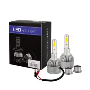 H3 LED SET C6 12/24V 6.500K 10.000lm 80W ΛΑΜΠΑ ΜΕ COB EPISTAR 1021 LED ΚΑΙ ΑΝΕΜΙΣΤΗΡΑΚΙ M-TECH – 2 ΤΕΜ.