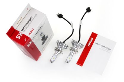 H7-6 LED SX SERIES 6>18V 40W 6.000K 3.200lm LED (ΜΕ ΨΥΚΤΡΑ - ΧΩΡΙΣ ΑΝΕΜΙΣΤΗΡΑΚΙ) ΑΜΙΟ - 2ΤΕΜ.