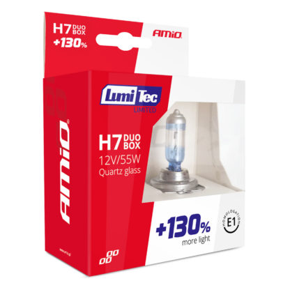 H7 12V 55W P14,5s LUMITEC LIMITED +130% UP TO 40m AMIO - 2 ΤΕΜ.