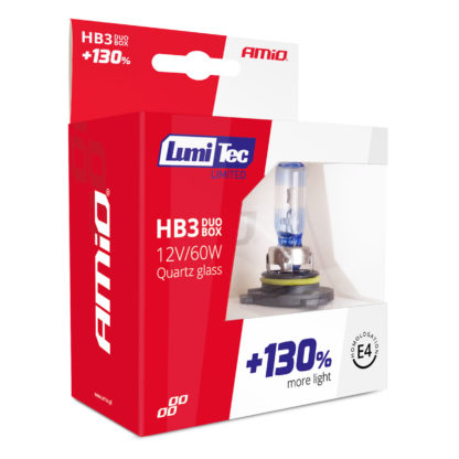 HB3 9005 12V 60W LUMITEC LIMITED +130% UP TO 40m AMIO - 2 ΤΕΜ.