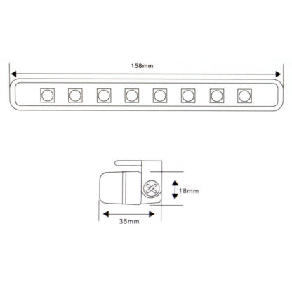 ΦΩΤΑ ΜΕΡΑΣ LED SLIM 12V