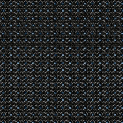 Καλύμματα Καθισμάτων Dots-2, με επανατυλικτήρα ζώνης - Μαύρο / Μπλε
