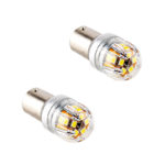 ΛΑΜΠΕΣ LED LX17 BA15S 15X2835SMD 12-24V 2 ΤΜΧ