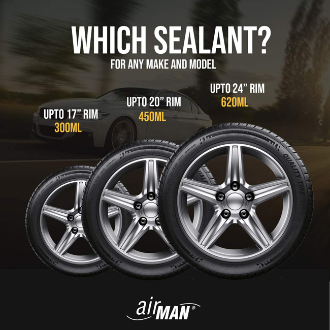 Σφραγιστικό Ελαστικών Ανταλλακτικό AirMan ResQ Max 620ml (64-010-012)