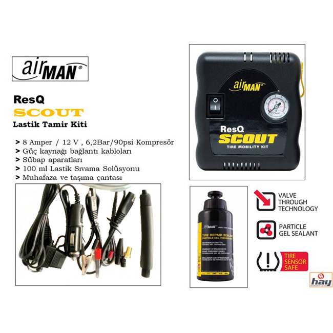 Κομφλέρ Αέρος - Κομπρεσέρ Man Moto Resq Scout Vo Trk (76-086 )