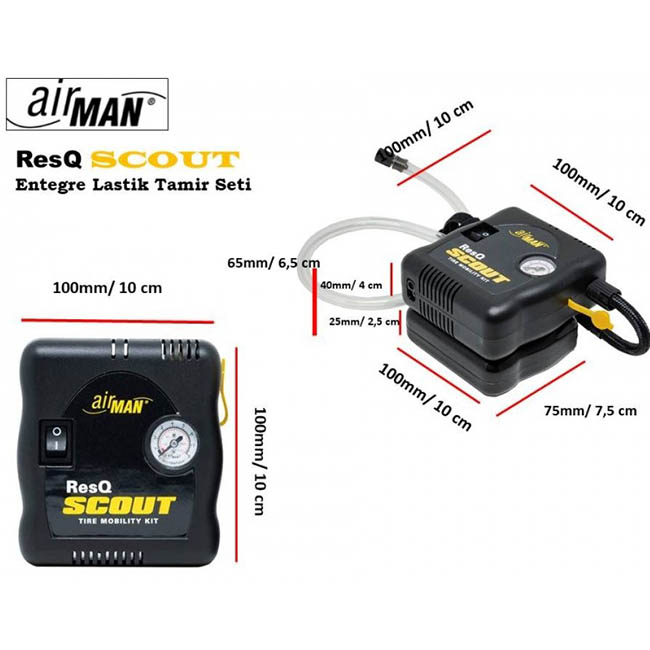 Κομφλέρ Αέρος - Κομπρεσέρ Man Moto Resq Scout Vo Trk (76-086 )