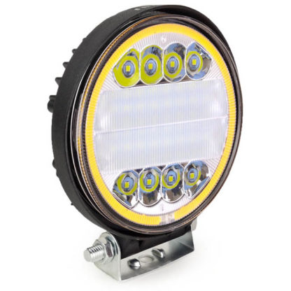 Προβολέας Εργασίας Amio (02428) Στρόγγυλος Ø110mm 45W Combo 9V-36V Με Διπλή Λειτουργία 42 Led AWL14 1Τμχ