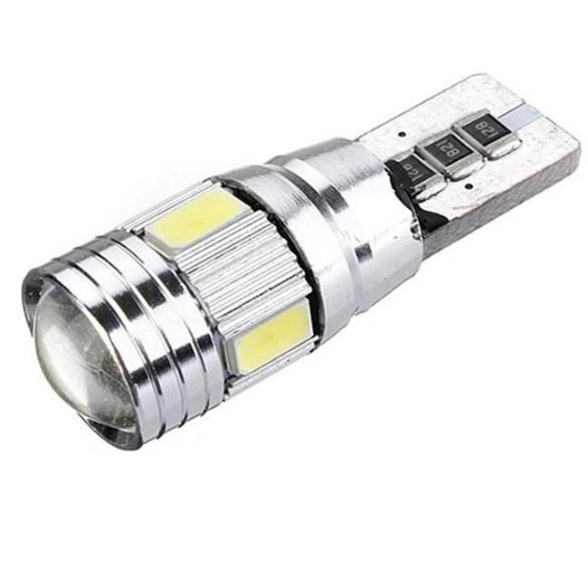 Λάμπες T10 6 Led Canbus 600407 2Τμχ