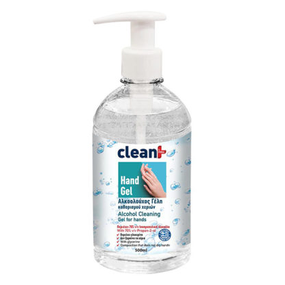 Αλκοολούχο Gel Με Αντλία Clean+ By Feral 500ml