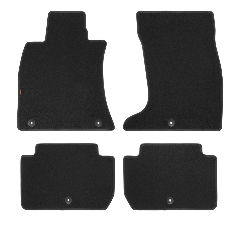 KIA STINGER 4X4 04/2018-03/2021 ΜΑΡΚΕ ΠΑΤΑΚΙΑ EXECUTIVE ΜΟΚΕΤΑ ΣΕ ΜΑΥΡΟ ΧΡΩΜΑ ME ΚΟΥΜΠΩΜΑΤΑ LAMPA - 4 ΤΕΜ.