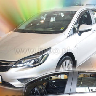 OPEL ASTRA K 5D HTB 2015+ ΣΕΤ ΑΝΕΜΟΘΡΑΥΣΤΕΣ ΑΥΤΟΚΙΝΗΤΟΥ ΑΠΟ ΕΥΚΑΜΠΤΟ ΦΙΜΕ ΠΛΑΣΤΙΚΟ HEKO - 4 ΤΕΜ.
