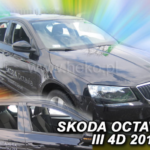 ΑΝΕΜΟΘΡΑΥΣΤΕΣ ΓΙΑ SKODA OCTAVIA III 5D LTB 2013+ ΣΕΤ ΑΥΤΟΚΙΝΗΤΟΥ ΑΠΟ ΕΥΚΑΜΠΤΟ ΦΙΜΕ ΠΛΑΣΤΙΚΟ HEKO - 4 ΤΕΜ.