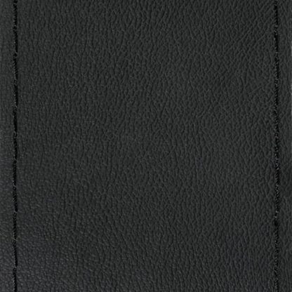 ΡΑΦΤΟ ΚΑΛΥΜΜΑ ΤΙΜΟΝΙΟΥ ΔΕΡΜΑΤΙΝΟ STANDARD ΜΑΥΡΟ ΜΕ ΜΑΥΡΗ ΡΑΦΗ