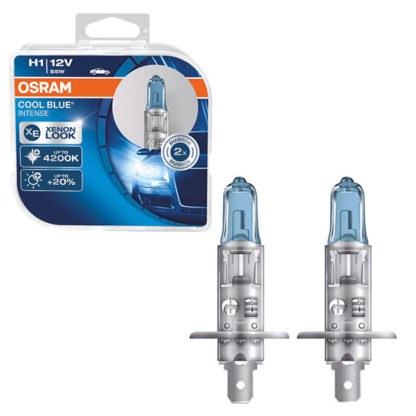 ΛΑΜΠΑ H1 COOL BLUE INTENSE 55W 12V 64150CBI-HCB OSRAM