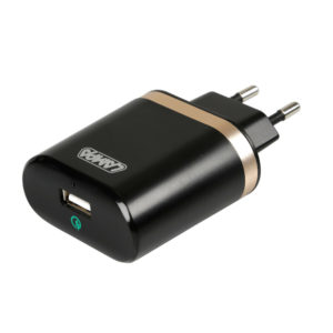 ΦΟΡΤΙΣΤΗΣ ΠΡΙΖΑΣ QUALCOMM QUICK CHARGE GOLD LINE 100/230V – 3000 mA (1 USB)