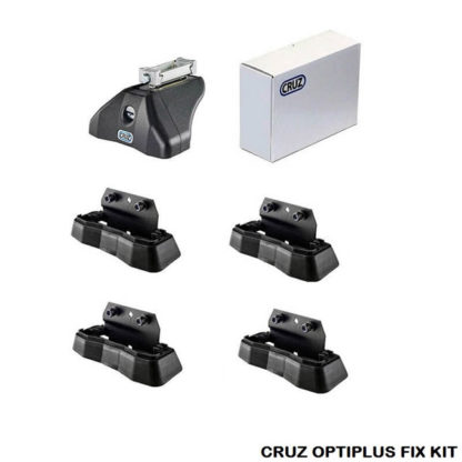 Πόδια / Άκρα Για Μπάρες Οροφής CRUZ Optiplus FIX 936-031 Για T-Track 4º Σετ 4 Τεμάχια