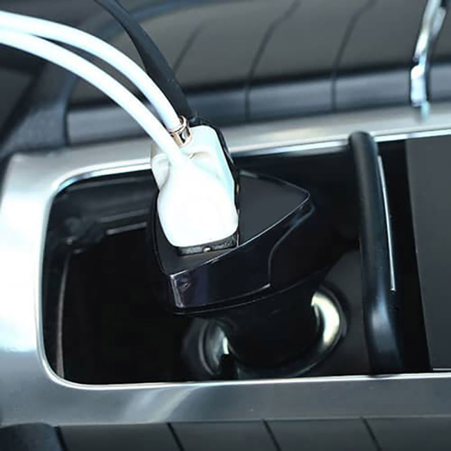 Φορτιστής Αναπτήρα Αυτοκινήτου CC-307 4.2A Με 3 USB Μαύρο 1Τμχ