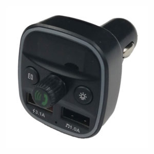 Fm Transmitter ΡL-672 Με Bluetooth, 2 USB Και Οθόνη LCD Μαύρο 1 Τεμάχιο